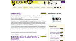Desktop Screenshot of kcdepein.nl